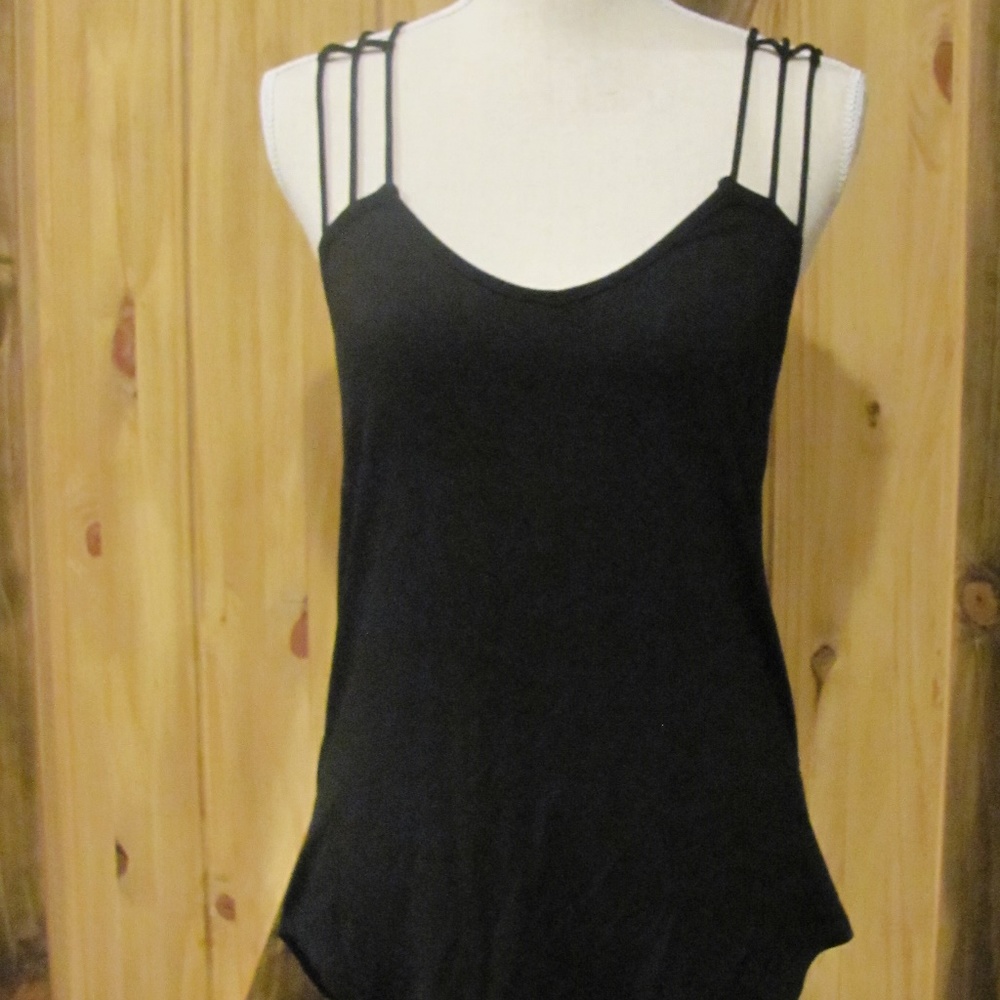 BKE Red Strappy Tank